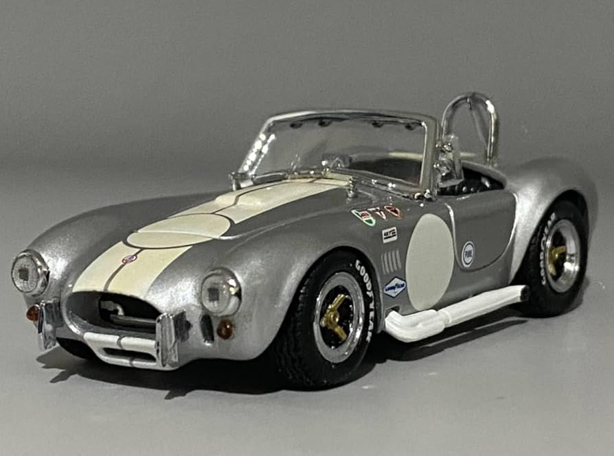 Amazon | 京商 1/43 Shelby Cobra 427 S/C Racing Silver Kyosho